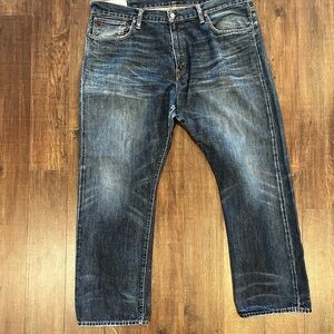 Polo Ralph Lauren Jeans Mens 40x30 Blue Classic 867 Straight Leg Medium Wash